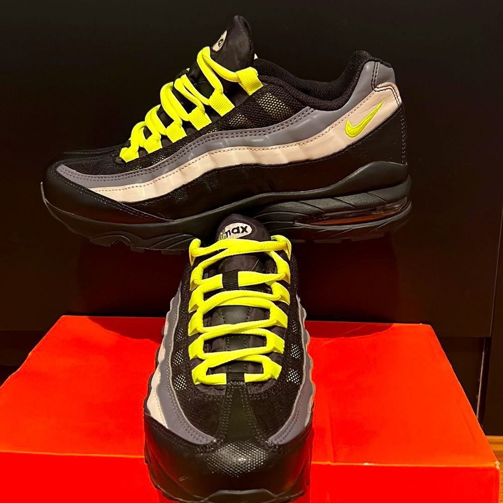 The classic Air Max 95 Black Volt’ sneaker.